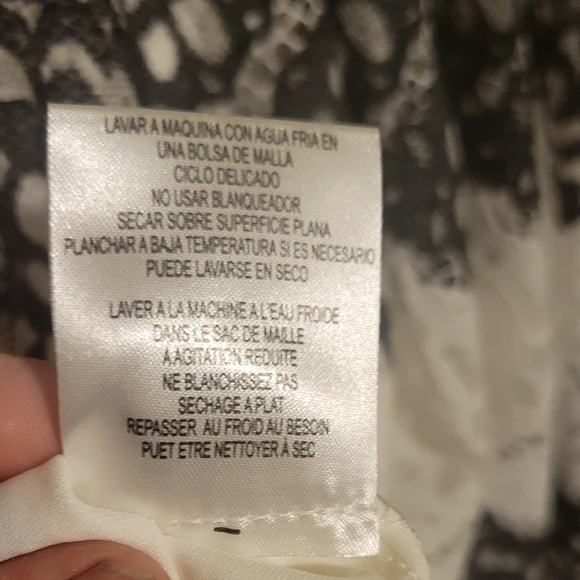 NWT London Times black and white lace cocktail dress, SZ 12 - Picture 5 of 6